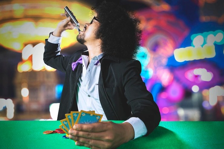 ক্যাসিনো হাবের গোলাপি নীল মোবাইল দৃশ্য